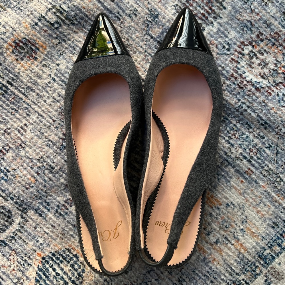 J Crew Slingbacks
